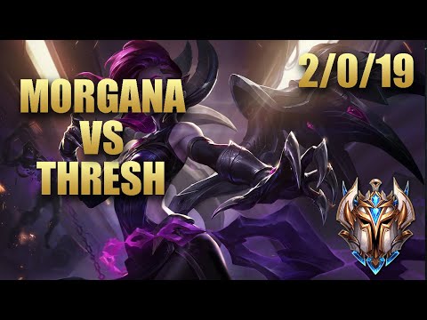 Morgana Support Vs Thresh - EU Challenger Match Summary Patch 9.19