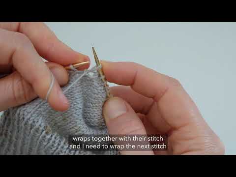 Short Row Sock Heel Tutorial