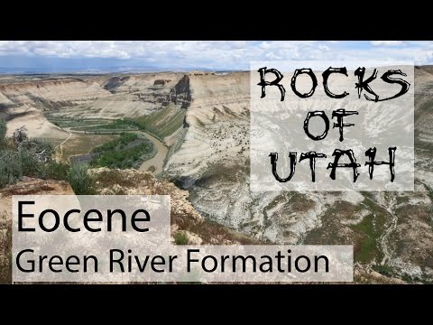 Eocene Green River Formation - The Rocks of Utah