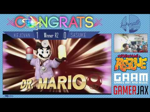 Jax Smash Weekly 2/2 - Kejovan(Dr.Mario/Mario) Vs Sasuke(Cloud) - Wii U Winners R2