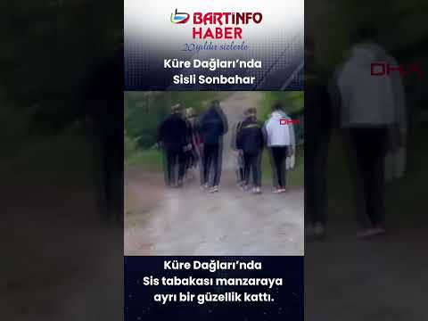 Küre Dağları’nda Sonbahar ve Sis Büyüledi! 🍂🌫️