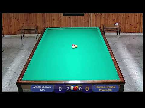 13° Carraresi  -  Thomas Giovanni Primon (N)  - vs -  Achille Mignolo (NP)