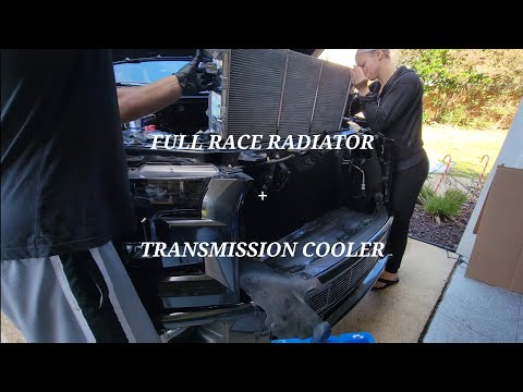 2015+ F150 Full Race Radiator and transmission cooler upgrade/ replacement DIY