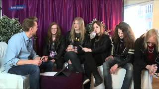 Dynazty dissar reporter i Melodifestivalen