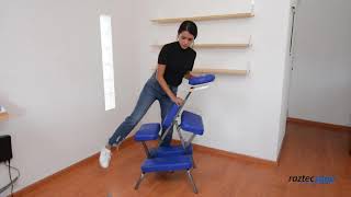 Silla Masaje Camilla Maleta Portatil Shiatsu Terapia Spa Vanlig