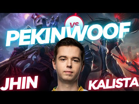 PEKINWOOF | JHIN VS KALISTA | ADC GAMEPLAY | Patch 13.23 / Season 13 | #LeagueofLegends