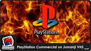PlayStation - Jumanji VHS Commercial - UK (1996)
