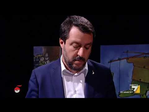 Marco Travaglio: "Salvini's language hints at xenophobia."