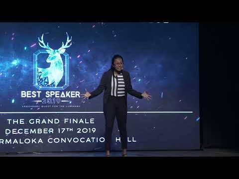 Kaumudi Gunatunga - Little Things Make Big Days - Impromptu Speech - Best Speaker 2019