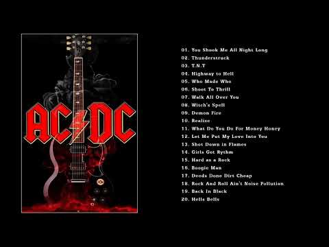 A.C.D.C Greatest Hits Full Album 2022 - Top 20 Best Songs Of A.C.D.C