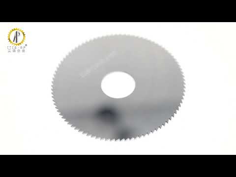 Carbide saw blade, solid carbide round saw for cutting steel, stainless steel, copper and aluminum