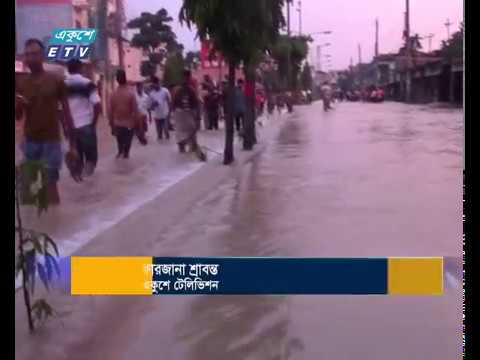 মৌলভীবাজারে পানিতে নষ্ট হচ্ছে ৬শ টন চাল