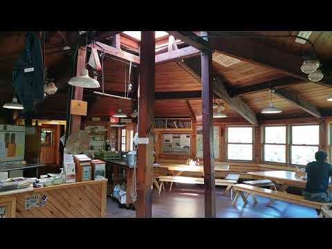 overview of the main lodge room