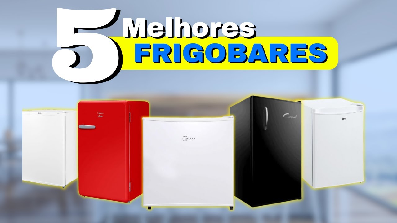 TOP 5 Melhor FRIGOBAR para comprar em 2024 | MELHORES Frigobares Custo-Benefício