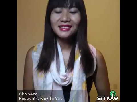 Wishing happy birthday...cover by ariicho choin aza