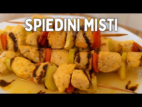 SPIEDINI MISTI al Forno – Pronti in 20 Minuti! Leggeri, Colorati e Super Golosi