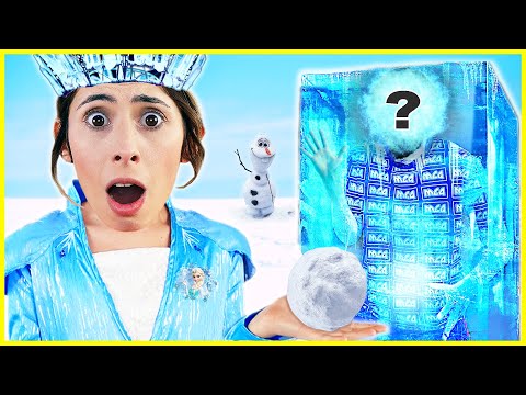 BİR GÜN BOYUNCA ELSA FROZEN DİLA KENT