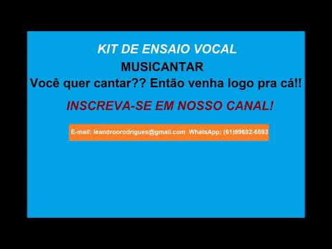 Kit de ensaio vocal-CONTRALTO-Meu lar