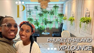 Bangkok Airways Blue Ribbon Lounge in Phuket Airport | Priority Pass Lounge | Thailand | HKT