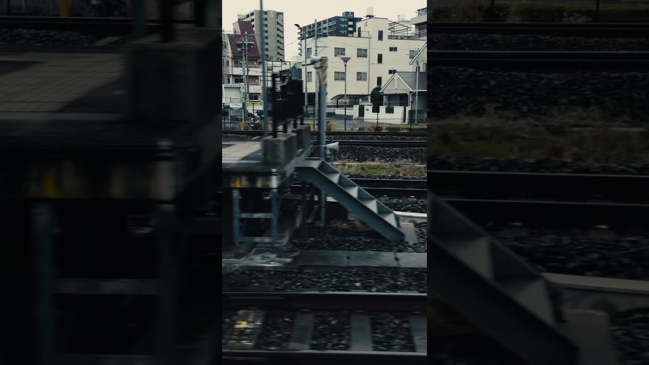 Relaxing Train Ride in Okayama, Japan 🇯🇵 | Quiet Countryside