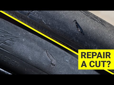 Q&A: Can we repair a DEEP CUT on a road bicycle tyre?