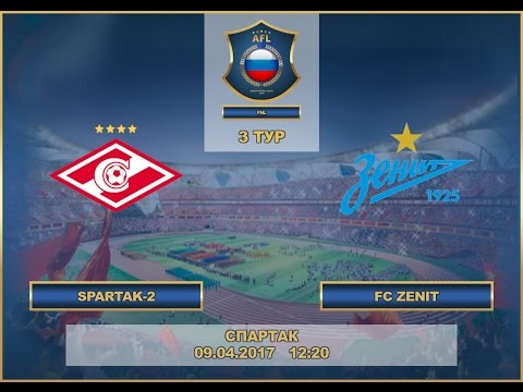 AFL17. Russia. National League. Day 3. Spartak-2 - FC Zenit