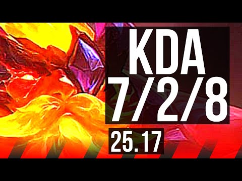 OLAF vs RIVEN (TOP) | 7/2/8, Godlike | KR Master | 25.17