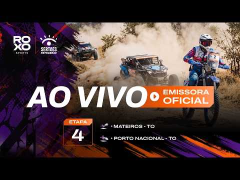 🔴 AO VIVO | Etapa 4: Mateiros a Porto Nacional – Sertões Petrobras 2026