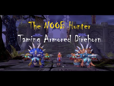 Armored Direhorn - Ancient Tome of Diremancy - Taming Horned Battlebeast and Horridon