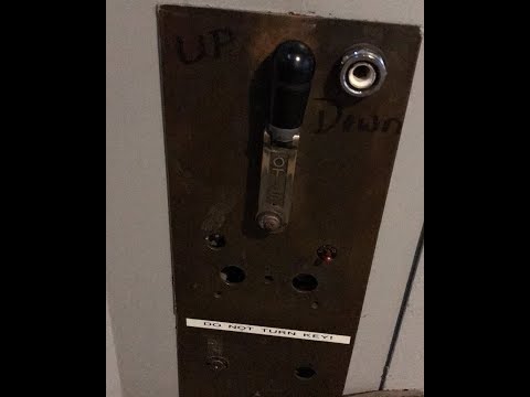 AMAZING AND COMPLETELY ORIGINAL 1906 OTIS Manually Controlled elevator!!!