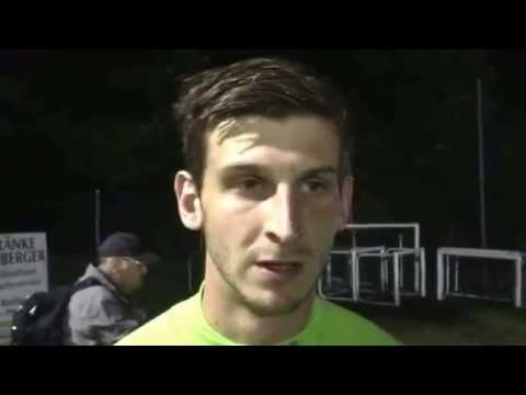 mike sieber nach dem 2:2 im derby fc rothrist - sc zofingen