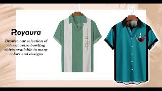Royaura-Quality Bowling Shirts For Men
