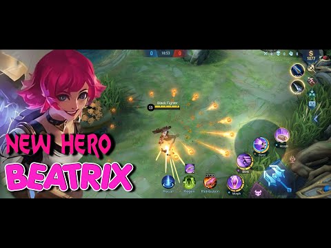BEATRIX NEW HERO IN MOBILE LEGENDS - THIS MARKSMAN HAS FOUR WEAPONS