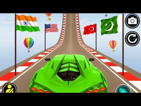 Muscle Car Stunts 2023-Mega Stunt Ramp Simulator Android GamePlay #5|Muscle Car Stunts on Mega Ramps
