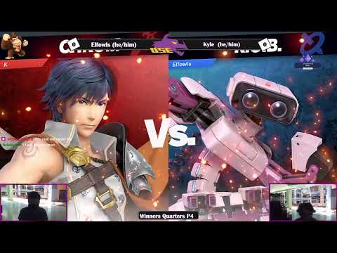 Elfowls (ROB) vs Kyle (Chrom) P4 Winners Quarters Shield Break Donkey Kong