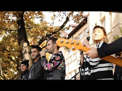 Randi, Jo, Uddi si Nadir la Caragiale - ZUper cantare in pauza mare