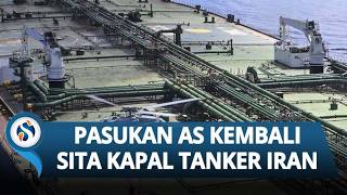 AS Kembali Cegat 3 Kapal Tanker Iran di di Samudera Hindia, Disebut Selundupkan Minyak Mentah Iran