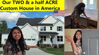 HOME TOUR OF Our New  2 1/2 Acre HOME ❤️🏠~எங்கள் கனவு இல்லம் சுத்திபாக்கலாம்❤️Family Traveler VLOG