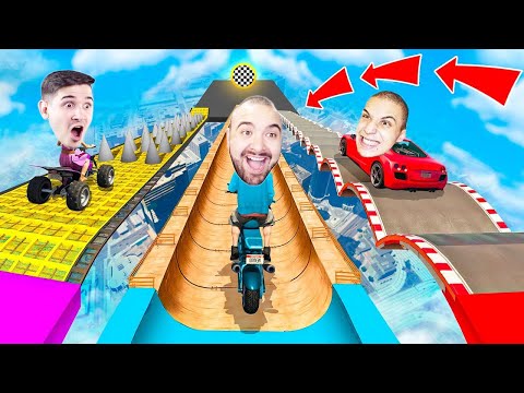 OVO JE NAJVEĆA RAMPA U ISTORIJI GTA 5! :O (TRKE)