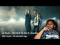 Lil Durk - DID SHIT TO ME ft.  DOODIE LO REACTION ( Tuff)