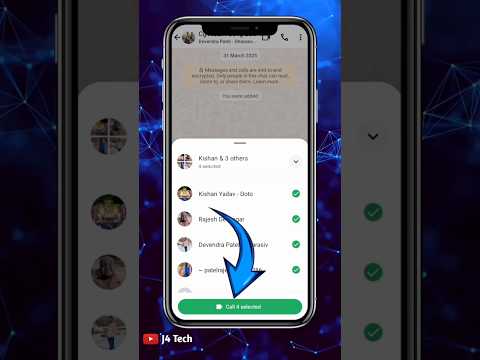 How ￼ to do video calling in WhatsApp group ￼ #whatsapp #video #viralvideo #shorts @J4tech41
