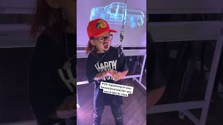 Little @hardy shows up late to class. #hardy #littlehardy #littlewallen #littleernest