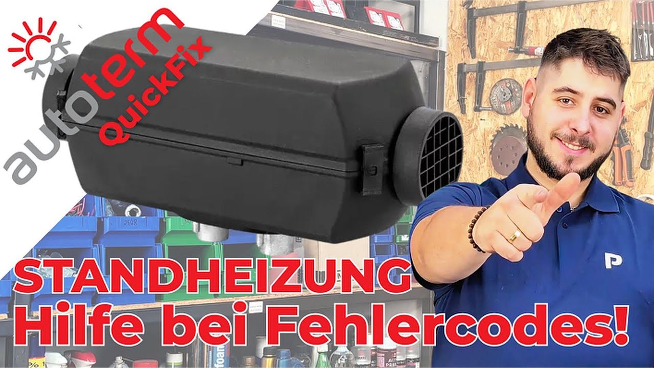 AutoTerm heater error codes clearly explained