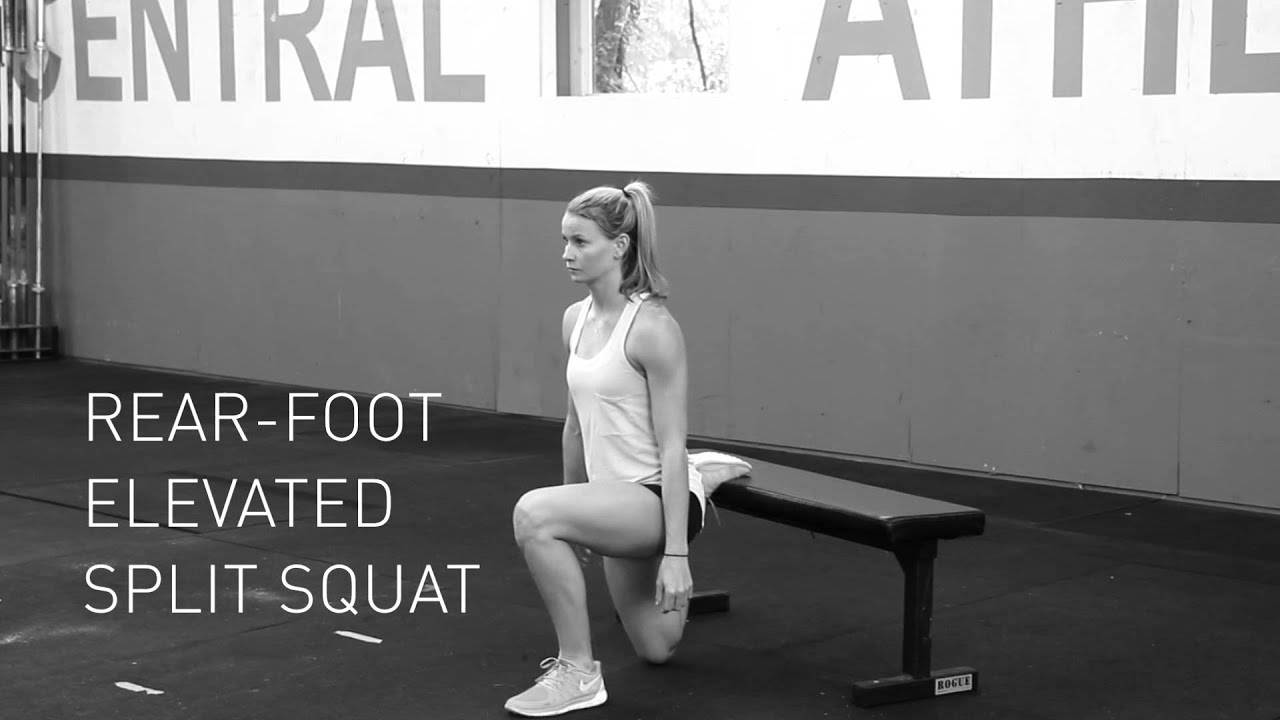 Rear Foot-Elevated Bulgarian Split Squat