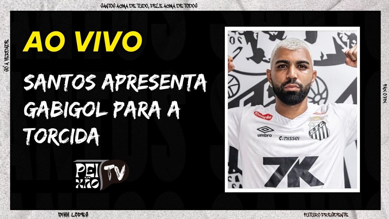 GABIGOL CONCEDE ENTREVISTA NA VILA BELMIRO
