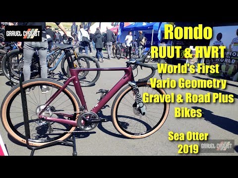 Rondo RUUT & HVRT - World's First Vario Geometry Gravel & Road Plus Bikes!: SOC 2019