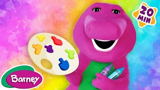 Colors All Around | Color Songs for Kids | More Barney Nursery Rhymes and Kids Songs