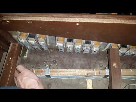 VPO Part 19c: hauptwerk MIDI pedalboard reed switches rack mounting