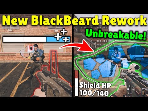 This *NEW* Blackbeard REWORK Will Make His Shield Unbreakable Yet Balanced! - Rainbow Six Siege