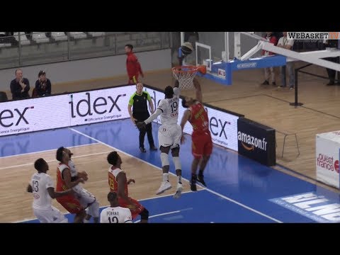 Les deux contres de Jeremiah WILSON - Nantes vs Vichy-Clermont en ProB